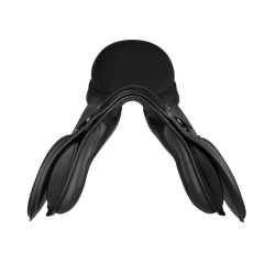 Selle mixte Waldhausen cuir Comfort Noir