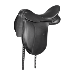 Selle de dressage Waldhausen cuir Comfort Noir