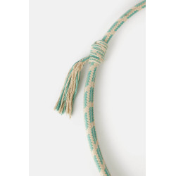 Anneau d’encolure Horze en coton Bleu turquoise