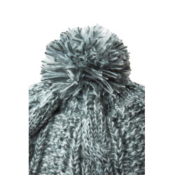 Bonnet tricoté Horze Leighton Teens Ado doublure polaire Gris Bonnet tricoté Horze Leighton Teens Ado doublure polaire Gris
