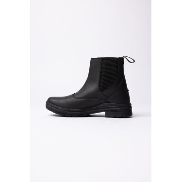 Boots jodhpur Horze Sporty cuir végan éléments effet cristal Noir