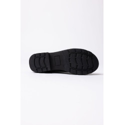 Boots jodhpur Horze Sporty cuir végan éléments effet cristal Noir