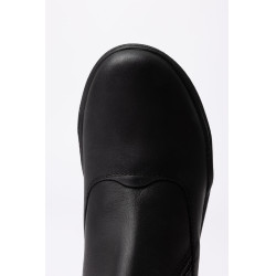 Boots jodhpur Horze Sporty cuir végan éléments effet cristal Noir