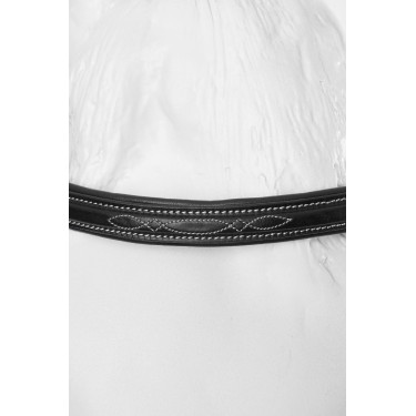Bridon de saut Horze Deauville avec mousquetons Noir