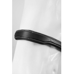 Bridon de saut Horze Deauville avec mousquetons Noir