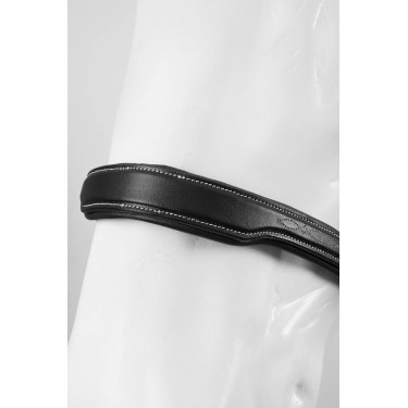 Bridon de saut Horze Deauville avec mousquetons Noir