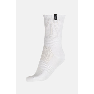 Chaussettes de sport Horze Blanc / bleu turquoise