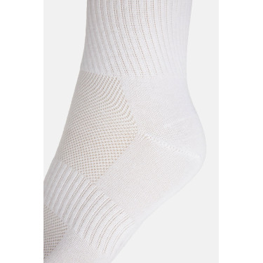 Chaussettes de sport Horze Blanc / bleu turquoise