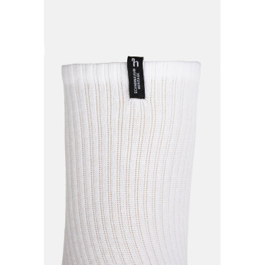 Chaussettes de sport Horze Blanc / bleu turquoise