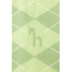 Chaussettes Horze Holly argyle Jade blanc