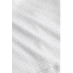 Polo de concours Horze Louisa mesh femme Blanc / bleu turquoise Polo de concours Horze Louisa mesh femme Blanc / bleu turquoise