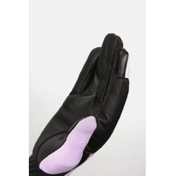 Gants d’équitation Horze Romy Givre de lavande Rose