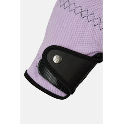 Gants d’équitation Horze Romy Givre de lavande Rose