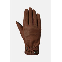 Gants d’équitation Horze western en cuir Dakota Marron