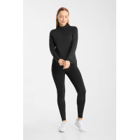 Haut technique rafraîchissant Horze Emmie manches longues femme Noir Haut technique rafraîchissant Horze Emmie manches longues femme Noir