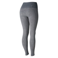Legging d'équitation Horze sans couture fond intégral silicone Vanessa femme Gris