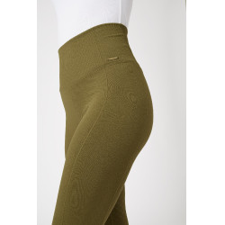 Legging d'équitation Horze thermiques sans coutures Melissa femme Vert sapin Legging d'équitation Horze thermiques sans coutures Melissa femme Vert sapin