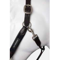 Licol en cuir B Vertigo Evolve Marine foncé Bleu