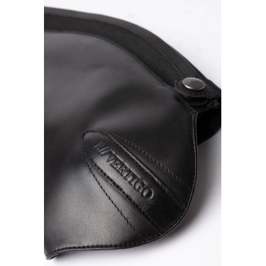 Mini-chaps B Vertigo élégants en cuir Noir