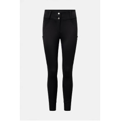 Pantalon d’équitation Horze Matilda perforé femme full grip Noir