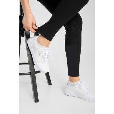 Pantalon Horze Grand Prix Pro grip genoux femme Noir