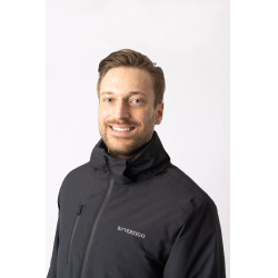 Parka imperméable B Vertigo Milo homme Gris anthracité foncé
