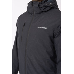 Parka imperméable B Vertigo Milo homme Gris anthracité foncé