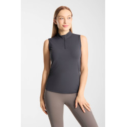 T shirt d’entraînement Emmie sans manches Horze femme cooling Marine odyssey Bleu marine T shirt d’entraînement Emmie sans manches Horze femme cooling Marine odyssey Bleu marine