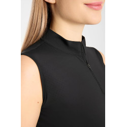 T shirt d’entraînement Emmie sans manches Horze femme cooling Noir T shirt d’entraînement Emmie sans manches Horze femme cooling Noir