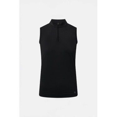 T shirt d’entraînement Emmie sans manches Horze femme cooling Noir T shirt d’entraînement Emmie sans manches Horze femme cooling Noir