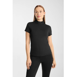 T-shirt d’entraînement Horze Emmie femme cooling manches courtes Noir T-shirt d’entraînement Horze Emmie femme cooling manches courtes Noir