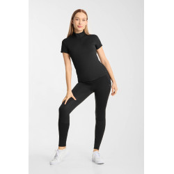 T-shirt d’entraînement Horze Emmie femme cooling manches courtes Noir T-shirt d’entraînement Horze Emmie femme cooling manches courtes Noir