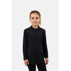 T-shirt d'entrainement Horze Young Rider rafraîchissant Emmie manches longues Noir T-shirt d'entrainement Horze Young Rider rafraîchissant Emmie manches longues Noir