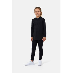 T-shirt d'entrainement Horze Young Rider rafraîchissant Emmie manches longues Noir T-shirt d'entrainement Horze Young Rider rafraîchissant Emmie manches longues Noir