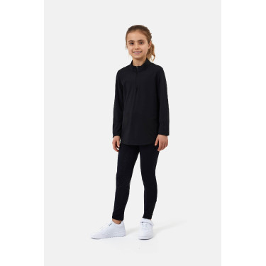T-shirt d'entrainement Horze Young Rider rafraîchissant Emmie manches longues Noir T-shirt d'entrainement Horze Young Rider rafraîchissant Emmie manches longues Noir