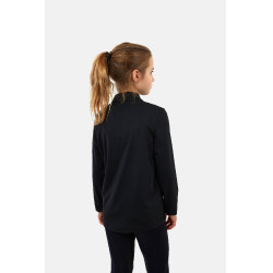 T-shirt d'entrainement Horze Young Rider rafraîchissant Emmie manches longues Noir T-shirt d'entrainement Horze Young Rider rafraîchissant Emmie manches longues Noir