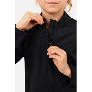T-shirt d'entrainement Horze Young Rider rafraîchissant Emmie manches longues Noir T-shirt d'entrainement Horze Young Rider rafraîchissant Emmie manches longues Noir