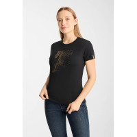 T-shirt Horze western Kathrin femme Noir T-shirt Horze western Kathrin femme Noir