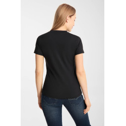 T-shirt Horze western Kathrin femme Noir