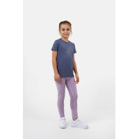 T-Shirt Horze Wilda Young Rider manches courtes Gris