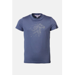 T-Shirt Horze Wilda Young Rider manches courtes Gris