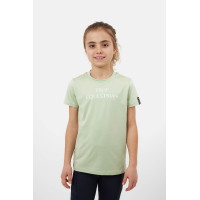 T-Shirt Horze Wilda Young Rider manches courtes Vert céladon