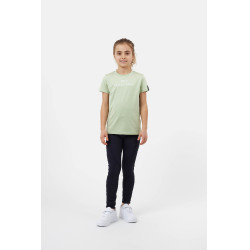 T-Shirt Horze Wilda Young Rider manches courtes Vert céladon