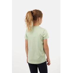 T-Shirt Horze Wilda Young Rider manches courtes Vert céladon