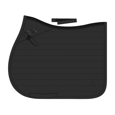 Tapis de selle Horze mixte Symphony Noir