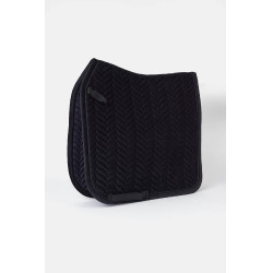 Tapis de selle Horze Velvet Wave dressage Marine odyssey Bleu marine Tapis de selle Horze Velvet Wave dressage Marine odyssey Bleu marine