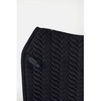 Tapis de selle Horze Velvet Wave dressage Marine odyssey Bleu marine