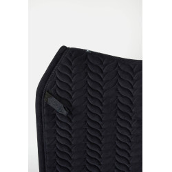Tapis de selle Horze Velvet Wave dressage Marine odyssey Bleu marine Tapis de selle Horze Velvet Wave dressage Marine odyssey Bleu marine
