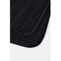 Tapis de selle Horze Velvet Wave dressage Marine odyssey Bleu marine Tapis de selle Horze Velvet Wave dressage Marine odyssey Bleu marine