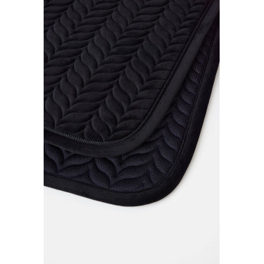 Tapis de selle Horze Velvet Wave dressage Marine odyssey Bleu marine Tapis de selle Horze Velvet Wave dressage Marine odyssey Bleu marine